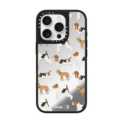 Casetify Iphone 16 Pro Case Silver On Black Mirror Case Magsafe Compatible  3hk Cny #4