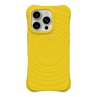 Casetify Iphone 16 Pro Case Volt Yellow Ripple Case  Iphone 16 Pro - Ripple Case - Volt Yellow