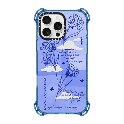Casetify Iphone 16 Pro Max Case Baby Blue Bounce Case Magsafe Compatible  Baby Blue
