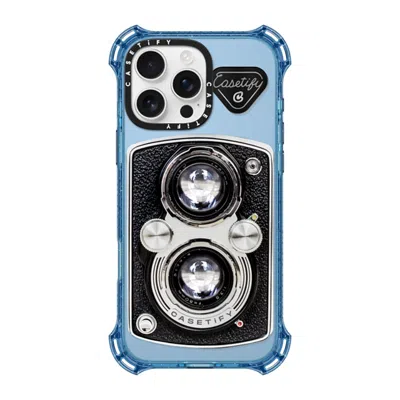 Casetify Iphone 16 Pro Max Case Baby Blue Bounce Case Magsafe Compatible  Camera Case - Vintage