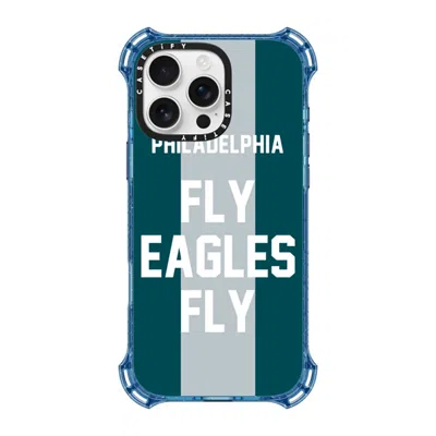 Casetify Iphone 16 Pro Max Case Baby Blue Bounce Case Magsafe Compatible  Superbowl - Fly Eagles Fly