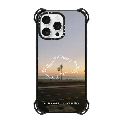 Casetify Iphone 16 Pro Max Case Black Bounce Case Magsafe Compatible  Alisha Marie Sunsets & Therapy Case Cas