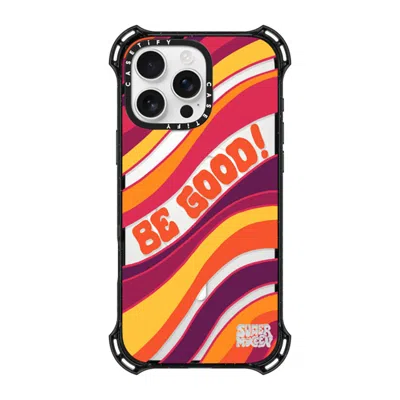 Casetify Iphone 16 Pro Max Case Black Bounce Case Magsafe Compatible  Be Good - Summer Mckeen X  Case In Multi