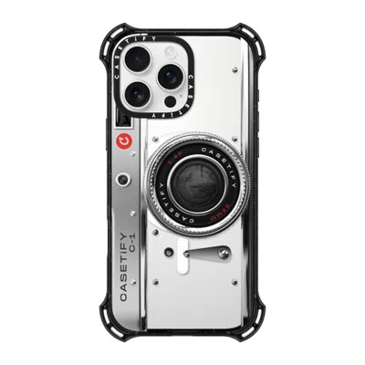Casetify Iphone 16 Pro Max Case Black Bounce Case Magsafe Compatible  Camera Case - Classic