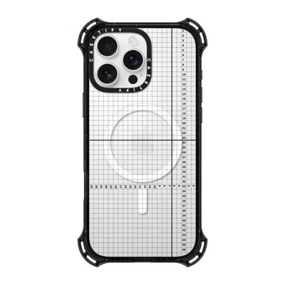 Casetify Iphone 16 Pro Max Case Black Bounce Case Magsafe Compatible  Metrics