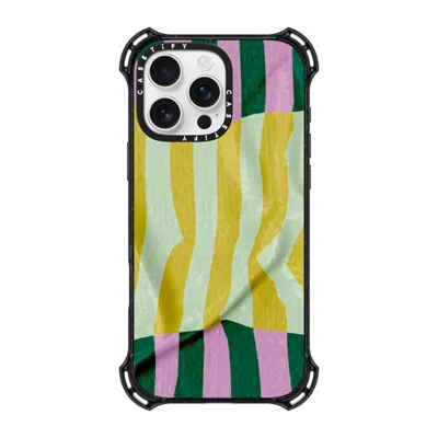 Casetify Iphone 16 Pro Max Case Black Bounce Case Magsafe Compatible  Pattern Afternoon At Capri