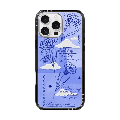 Casetify Iphone 16 Pro Max Case Black Compact Case Magsafe Compatible  Baby Blue