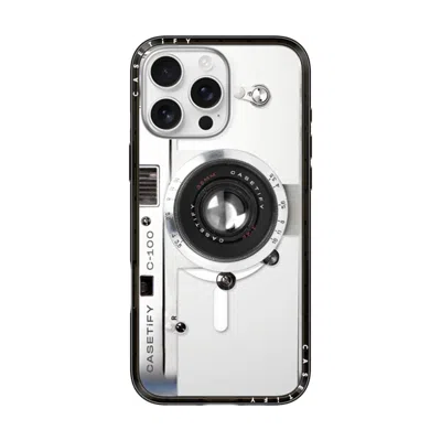 Casetify Iphone 16 Pro Max Case Black Compact Case Magsafe Compatible  Camera Case - Retro