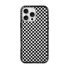 Casetify Iphone 16 Pro Max Case Black Compact Case Magsafe Compatible  Checker Case  In Black