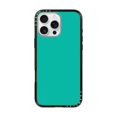 Casetify Iphone 16 Pro Max Case Black Compact Case Magsafe Compatible  Mint Green
