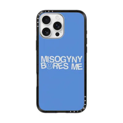 Casetify Iphone 16 Pro Max Case Black Compact Case Magsafe Compatible  Misogyny Bores Me