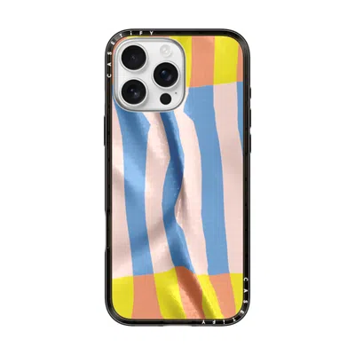 Casetify Iphone 16 Pro Max Case Black Compact Case Magsafe Compatible  Pattern Afternoon At Bondi