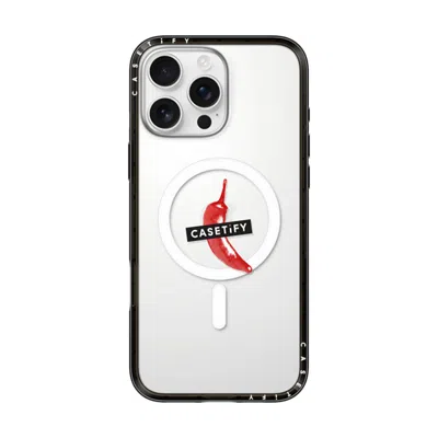 Casetify Iphone 16 Pro Max Case Black Compact Case Magsafe Compatible  “spicy Hot Pot Only"