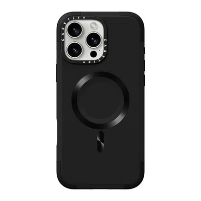 Casetify Iphone 16 Pro Max Case Black Force Case  Iphone 16 Pro Max - Force Case - Black