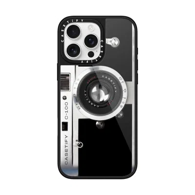 Casetify Iphone 16 Pro Max Case Black Glaze Case Magsafe Compatible  Camera Case - Retro