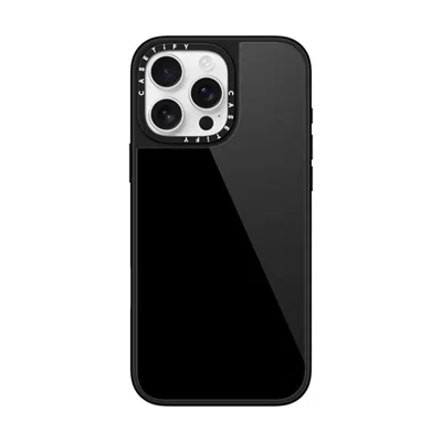 Casetify Iphone 16 Pro Max Case Black Glaze Case Magsafe Compatible  _iphone6.1 (2019) Impact Case W/