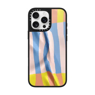 Casetify Iphone 16 Pro Max Case Black Glaze Case Magsafe Compatible  Pattern Afternoon At Bondi