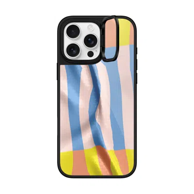 Casetify Iphone 16 Pro Max Case Black Glaze Ring Stand Case Magsafe Compatible  Pattern Afternoon At Bondi