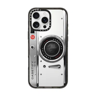 Casetify Iphone 16 Pro Max Case Black Impact Case  Camera Case - Classic