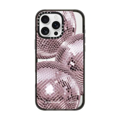 Casetify Iphone 16 Pro Max Case Black Impact Case Magsafe Compatible  Alisha Marie Disco Baby Case