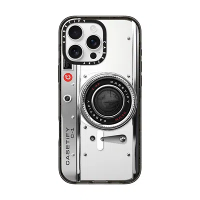 Casetify Iphone 16 Pro Max Case Black Impact Case Magsafe Compatible  Camera Case - Classic