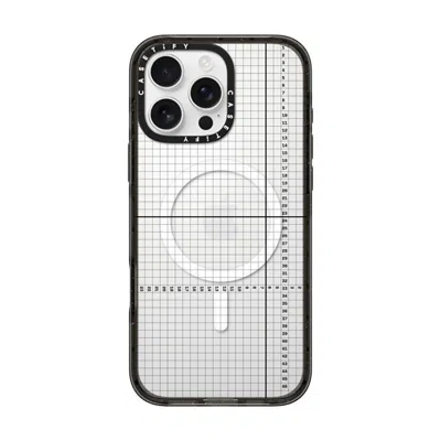 Casetify Iphone 16 Pro Max Case Black Impact Case Magsafe Compatible  Metrics