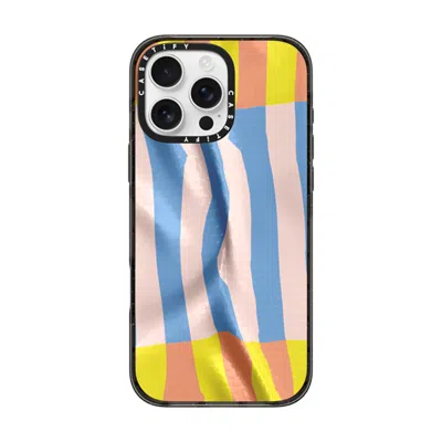 Casetify Iphone 16 Pro Max Case Black Impact Case Magsafe Compatible  Pattern Afternoon At Bondi