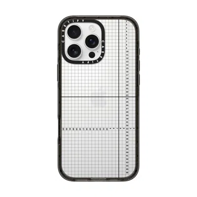 Casetify Iphone 16 Pro Max Case Black Impact Case  Metrics