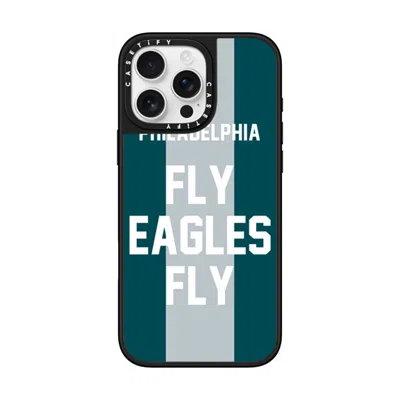 Casetify Iphone 16 Pro Max Case Black On Black Mirror Case Magsafe Compatible  Superbowl - Fly Eagles Fly Cas