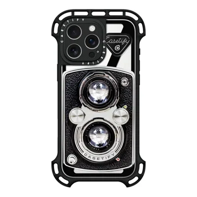 Casetify Iphone 16 Pro Max Case Black Ultra Bounce Case Magsafe Compatible  Camera Case - Vintage