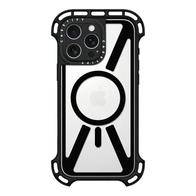 Casetify Iphone 16 Pro Max Case Black Ultra Bounce Case Magsafe Compatible  _iphone6.1 (2019) Impact
