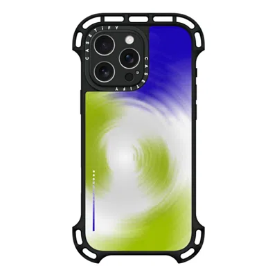 Casetify Iphone 16 Pro Max Case Black Ultra Bounce Case Magsafe Compatible  Gradient,futurism Matcha Ripples