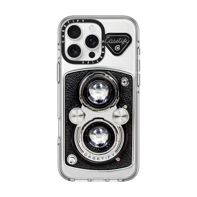 Casetify Iphone 16 Pro Max Case Clear Impact Clear Case Magsafe Compatible  Camera Case - Vintage  In Pattern