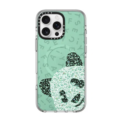 Casetify Iphone 16 Pro Max Case Clear Impact Clear Case Magsafe Compatible  Hi! Panda!  In Transparent