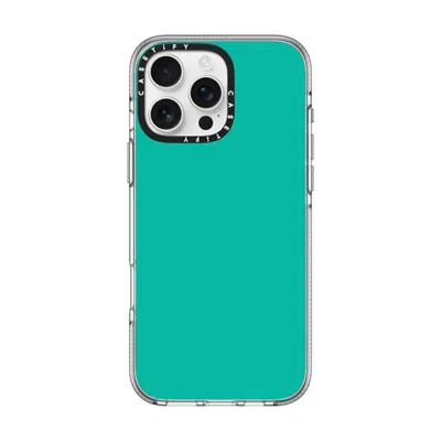 Casetify Iphone 16 Pro Max Case Clear Impact Clear Case Magsafe Compatible  Mint Green  In Transparent