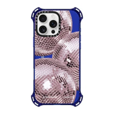 Casetify Iphone 16 Pro Max Case Cobalt Blue Bounce Case Magsafe Compatible  Alisha Marie Disco Baby Case Case