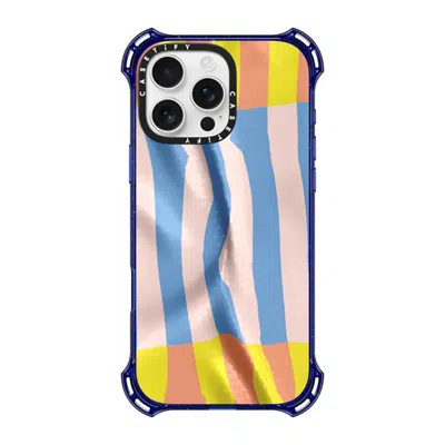 Casetify Iphone 16 Pro Max Case Cobalt Blue Bounce Case Magsafe Compatible  Pattern Afternoon At Bondi