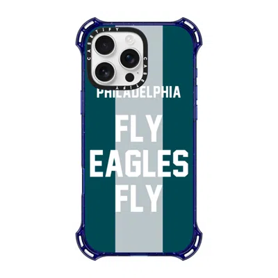 Casetify Iphone 16 Pro Max Case Cobalt Blue Bounce Case Magsafe Compatible  Superbowl - Fly Eagles Fly Caseti