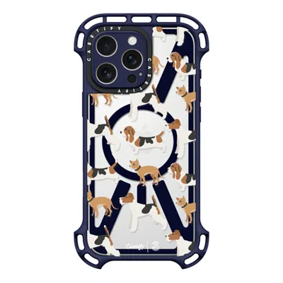 Casetify Iphone 16 Pro Max Case Indigo Ultra Bounce Case Magsafe Compatible  3hk Cny #4  In Purple
