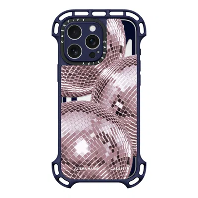 Casetify Iphone 16 Pro Max Case Indigo Ultra Bounce Case Magsafe Compatible  Alisha Marie Disco Baby Case Cas In Purple