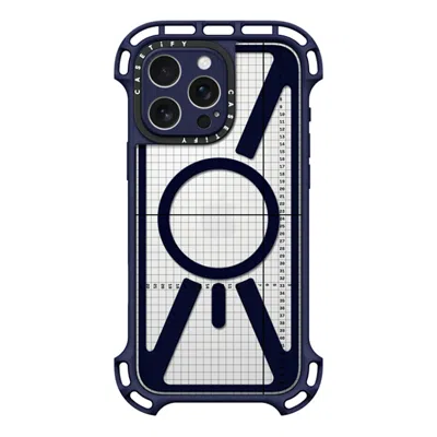 Casetify Iphone 16 Pro Max Case Indigo Ultra Bounce Case Magsafe Compatible  Metrics  In Purple