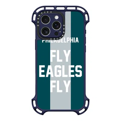 Casetify Iphone 16 Pro Max Case Indigo Ultra Bounce Case Magsafe Compatible  Superbowl - Fly Eagles Fly Caset In Purple
