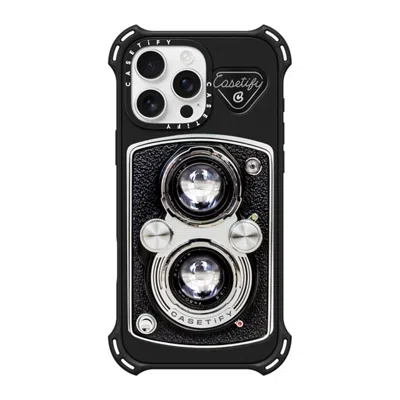 Casetify Iphone 16 Pro Max Case Matte Black Bounce Case Magsafe Compatible  Camera Case - Vintage