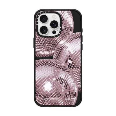 Casetify Iphone 16 Pro Max Case Matte Black Impact Case  Alisha Marie Disco Baby Case