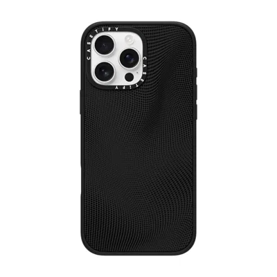 Casetify Iphone 16 Pro Max Case Matte Black Impact Case  Halftone Case