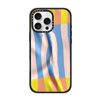 Casetify Iphone 16 Pro Max Case Matte Black Impact Case Magsafe Compatible  Pattern Afternoon At Bondi