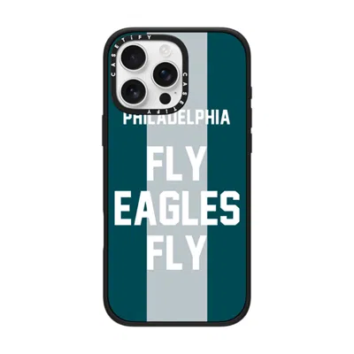 Casetify Iphone 16 Pro Max Case Matte Black Impact Case Magsafe Compatible  Superbowl - Fly Eagles Fly Caseti