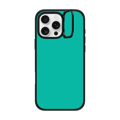 Casetify Iphone 16 Pro Max Case Matte Black Impact Ring Stand Case Magsafe Compatible  Mint Green