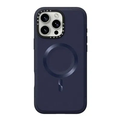 Casetify Iphone 16 Pro Max Case Navy Force Case  Iphone 16 Pro Max - Force Case - Navy  In Blue