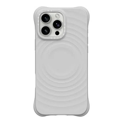 Casetify Iphone 16 Pro Max Case Pebble Grey Ripple Case  Iphone 16 Pro Max - Ripple Case - Pebble Grey Caseti In Gray